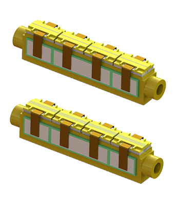 WA-4系列水冷半导体激光器阵列